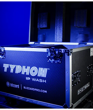 Blizzard Lighting Typhon IP Wash | 760W RGBW LED Wash with Zoom & IP Rating