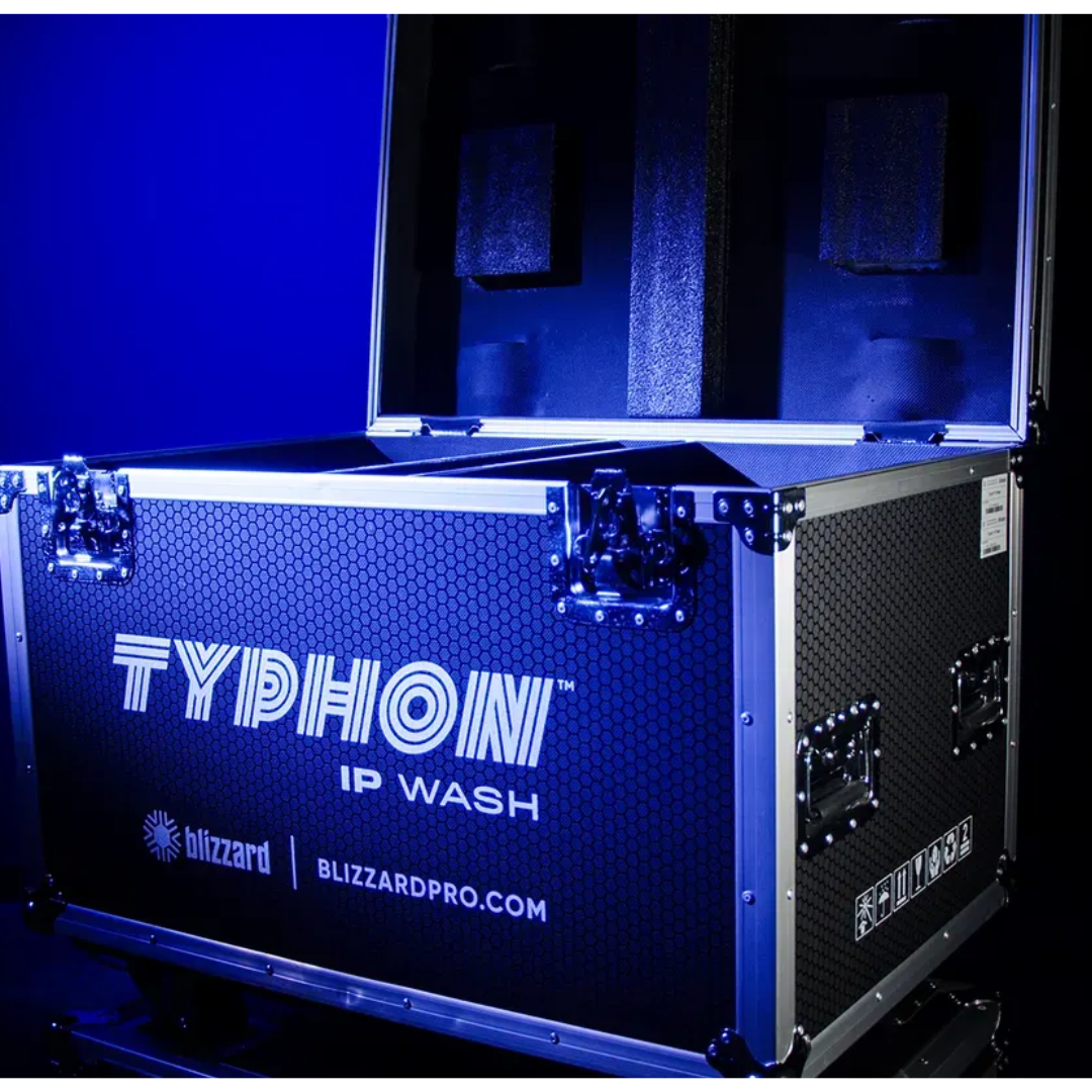 Blizzard Lighting Typhon IP Wash | 760W RGBW LED Wash with Zoom & IP Rating