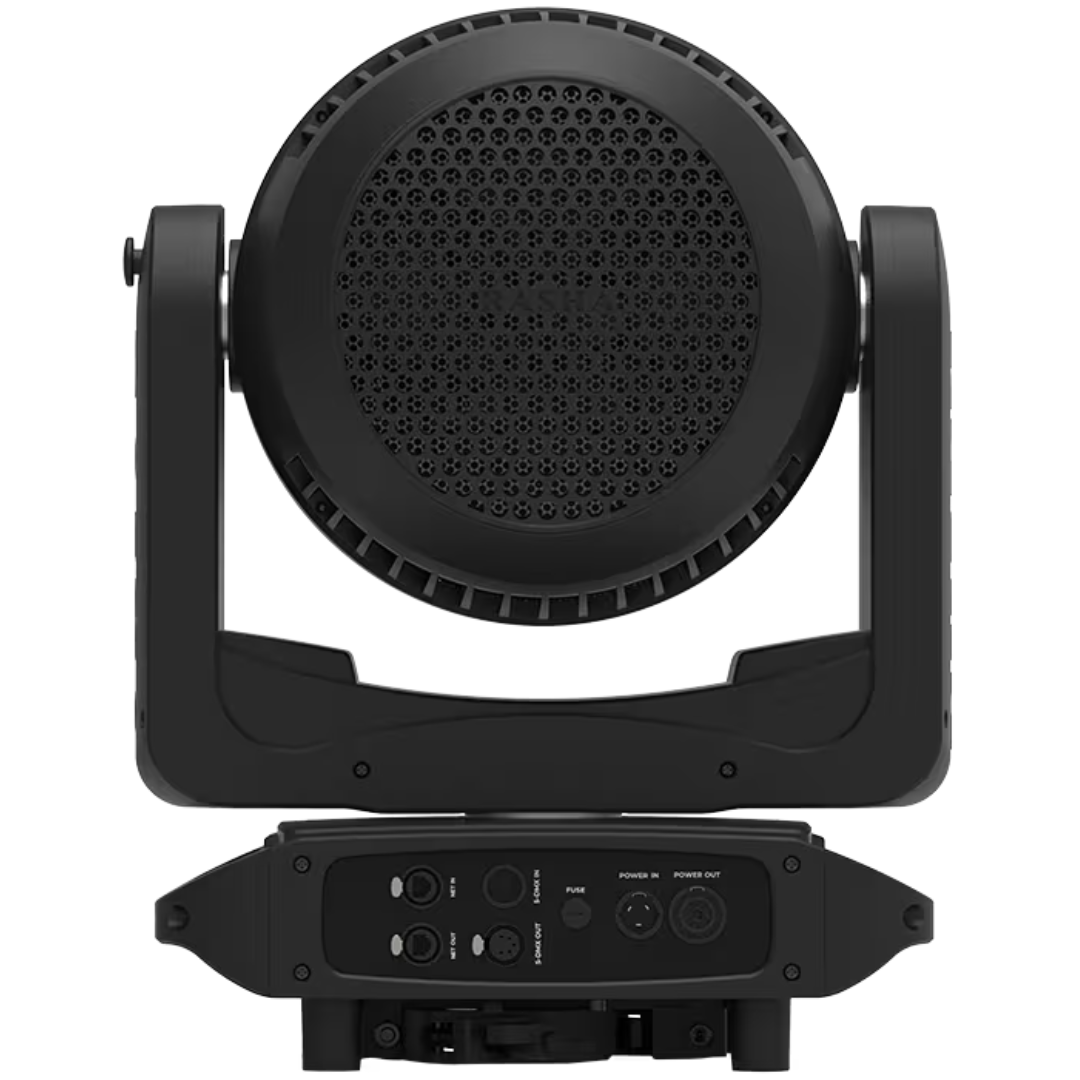 Rasha K2 FX | RGBW Wash with Aura FX Panel | 5°–55° Zoom + Infinite Pan/Tilt