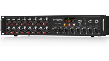 Midas MDS-DL16 | 16-In / 8-Out Digital Stagebox | Dual AES50 Ports & ULTRANET Support