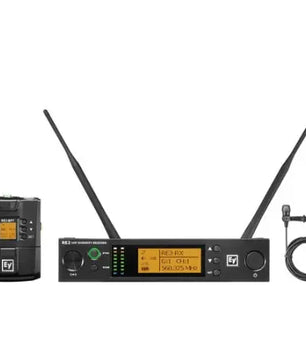 Electro-Voice RE3-BPCL 5H | UHF Wireless Lavalier Mic System (560–596 MHz, Cardioid, Rackmount)