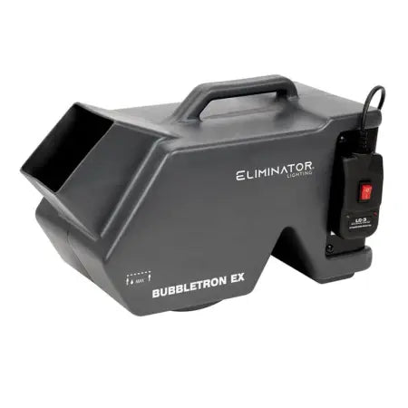 Eliminator Lighting Bubbletron EX | Compact Bubble Machine | EZ-Access Tank & Wired Remote
