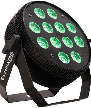 Eliminator LP HEX 12 PLUS | 12x18W RGBWA+UV Flat Par | 6-in-1 LEDs with White Balance Control