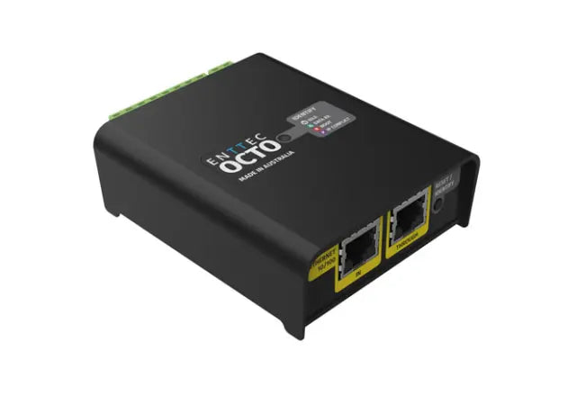 Enttec OCTO Mk2 | 8-Universe DIN Rail LED Pixel Controller