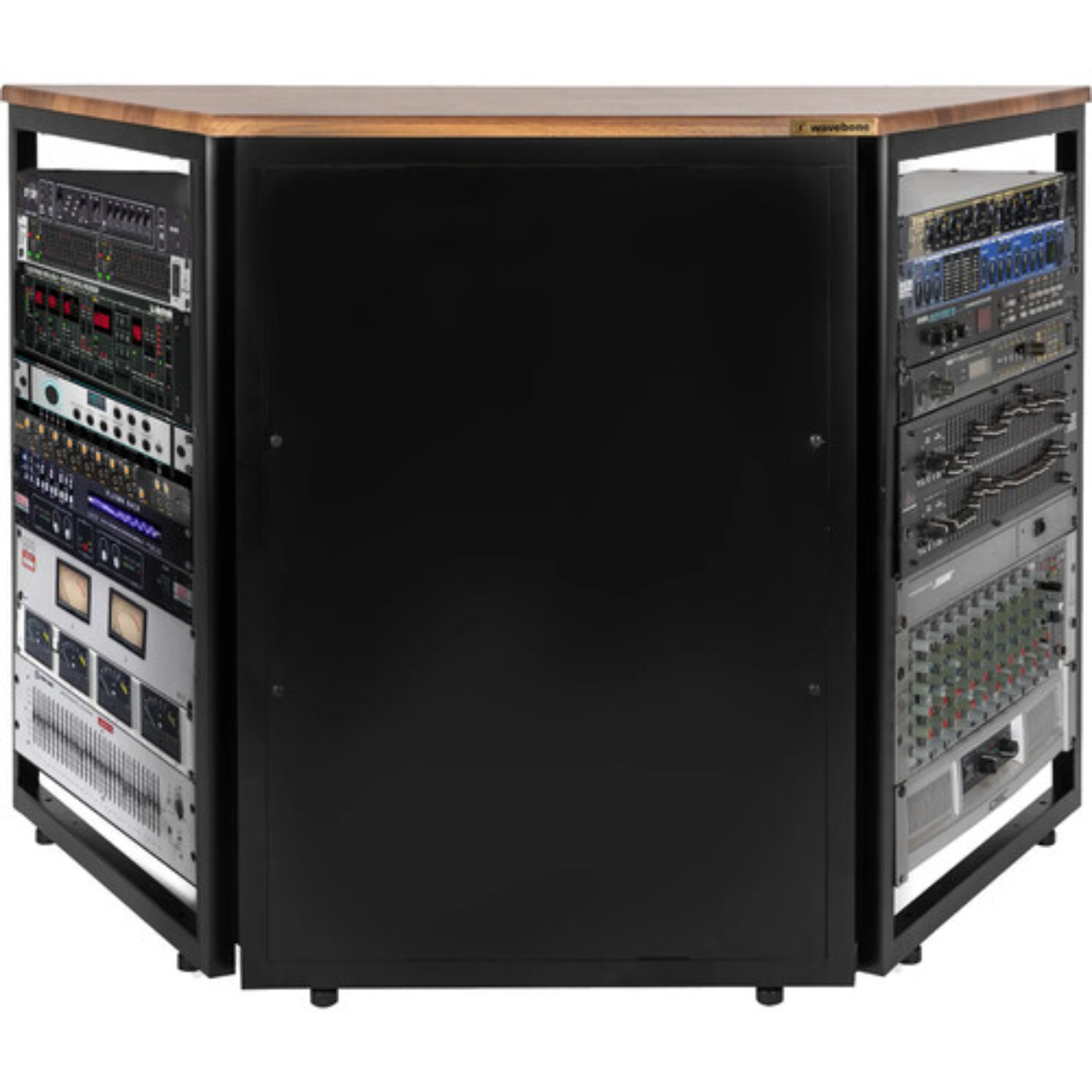 Wavebone Satel 13U Rackmount Case | 13U Studio Rack Cabinet | Removable Panels with Heat Dissipation