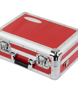 Odyssey KRP7RED | KROM Series Case for Reloop RP7 | Red Aluminum Carrying Case