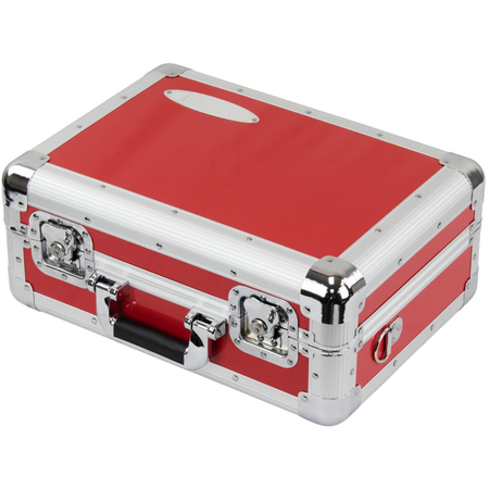 Odyssey KRP7RED | KROM Series Case for Reloop RP7 | Red Aluminum Carrying Case