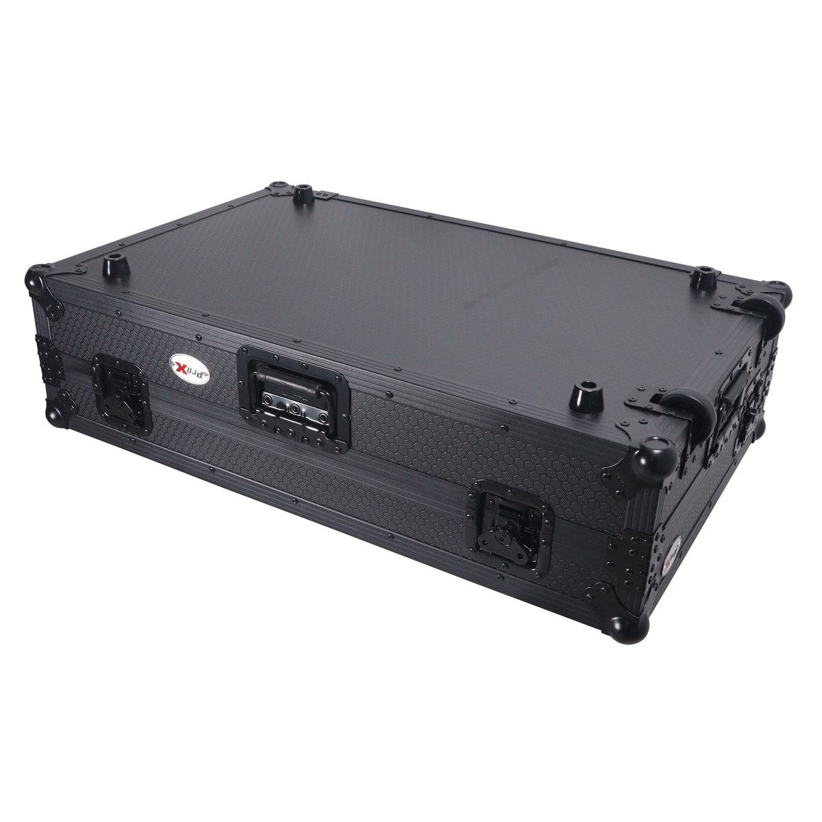 ProX XS-RANESYSONEWLTBLLED | Flight Case for RANE SYSTEM ONE | LED Laptop Shelf & 1U Rack Space