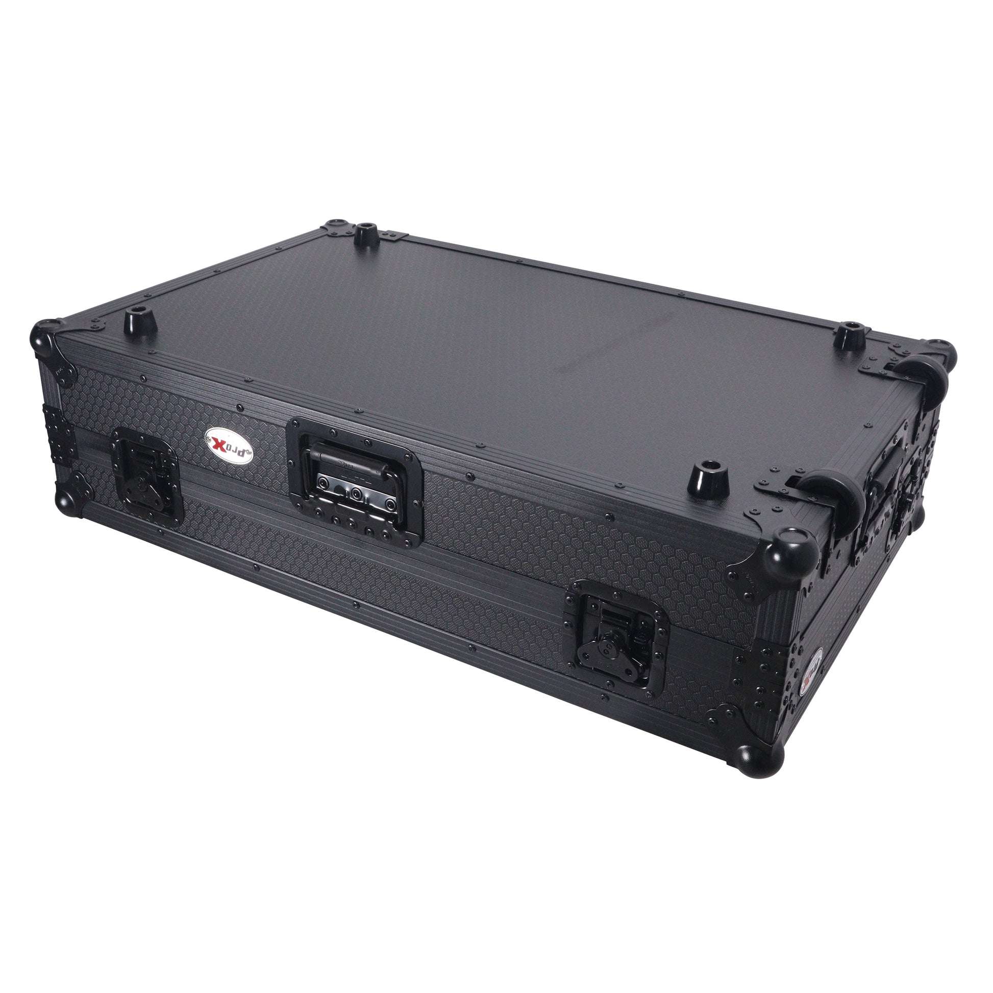 ProX XS-RANESYSONEWLTBLLED | Flight Case for RANE SYSTEM ONE | LED Laptop Shelf & 1U Rack Space