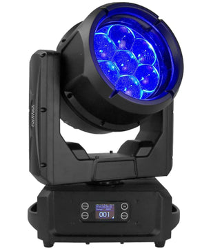 Event Lighting DELUGEM7X60WFX | 7x60W RGBW Zoom Wash | IP65 with Aura FX