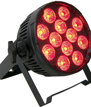 Event Lighting PAR12H | 12x12W RGBWA+UV LED Par | Pro Fixture with True1 & 5-Pin DMX