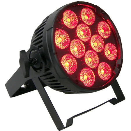 Event Lighting PAR12H | 12x12W RGBWA+UV LED Par | Pro Fixture with True1 & 5-Pin DMX