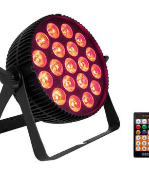 Event Lighting PAR19X12L | 19x12W RGBWAU LED Par | High Output Wash with powerCON