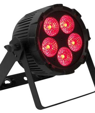 Event Lighting PAR5H | 5x12W RGBWA+UV LED Par | Pro Fixture with True1 & 5-Pin DMX