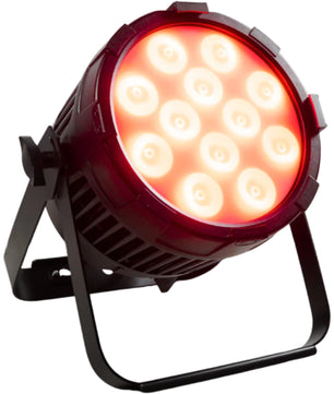 Event Lighting PARF12X20HIP | 12x20W RGBWAU LEDs | IP65 Par with Electronic Frost