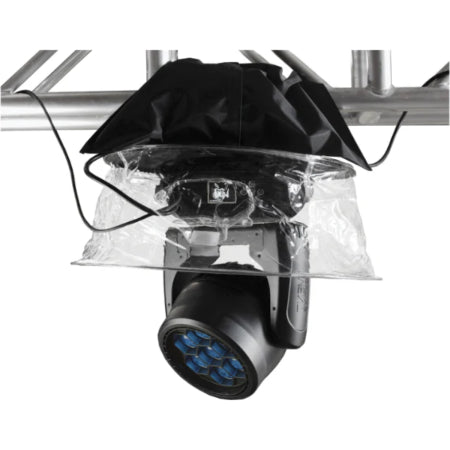 Event Lighting RAINCM | Rain Cover for Double Mount Fixtures | Flame Retardant Outdoor Protection