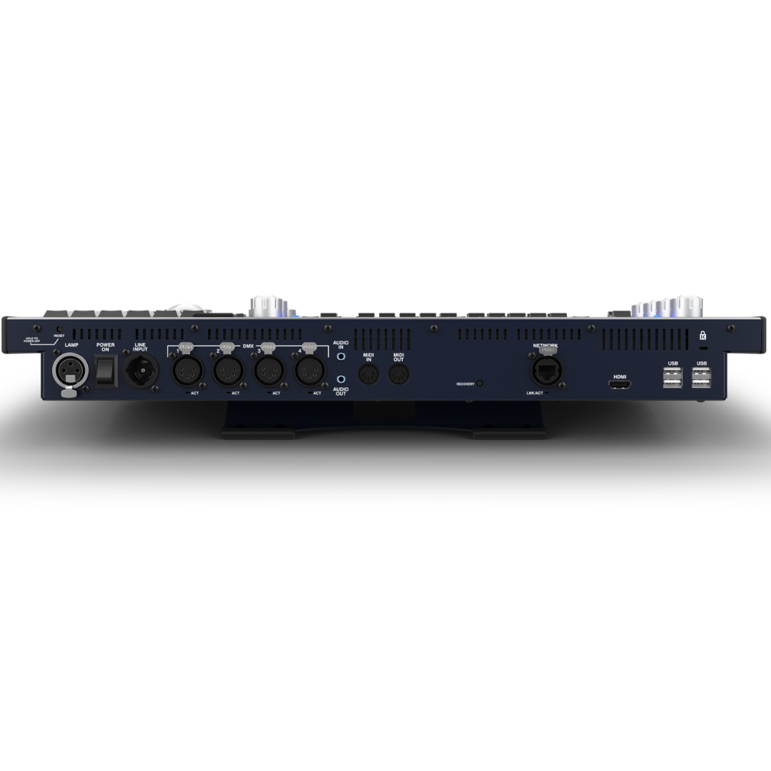 ChamSys MagicQ MQ50 | 10.1in Touchscreen Console with 8 Universes | 4 DMX Outputs & Wi-Fi