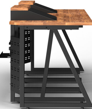 Wavebone Space Station Console Sets 600 | 6U Rack Workstation | Modular Studio Desk