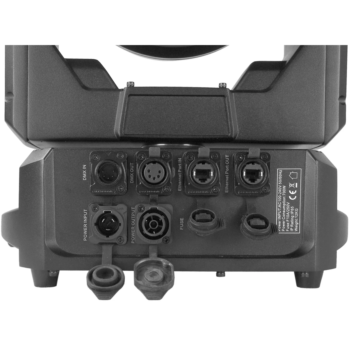 Event Lighting DELUGEM7X60WFX | 7x60W RGBW Zoom Wash | IP65 with Aura FX