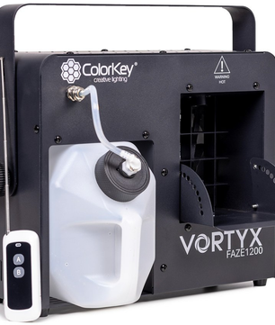 ColorKey VORTYX Faze 1200 | 1200W Faze Machine with 3000 CFM | Fast Heat-Up & Long Runtime