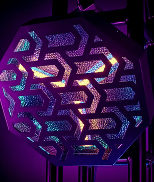 Blizzard Lighting Lux Capacitor 2 | Retro WW Blinder with RGB Aura | 3x60W + 48x3W LEDs
