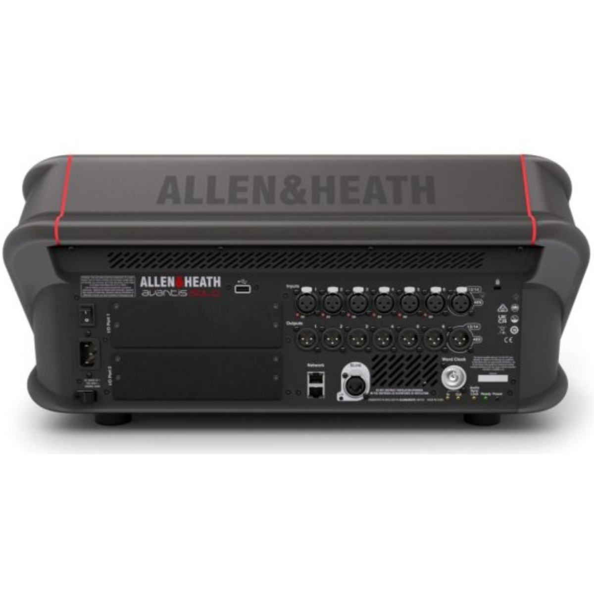 Allen & Heath Avantis Solo with dPack | 15.6in Touchscreen Digital Mixer | 64-Channel 96kHz Console with Expandable I/O