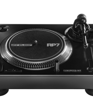 Reloop RP-7 | 7in Direct Drive DJ Turntable | High-Torque Motor & 3-Speed Support