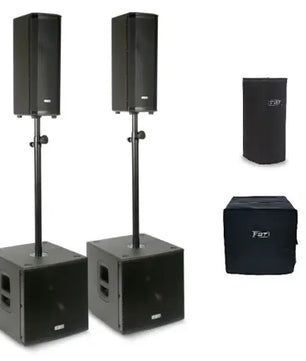 FBT VN-2000 Pair w/ Covers | Ventis 206A + Subline 112SA