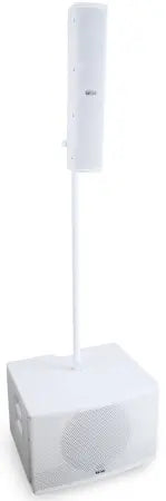 FBT VERTUS CS-1000 White | Compact 1000W Column Array | 129dB SPL with Built-In DSP & Storage