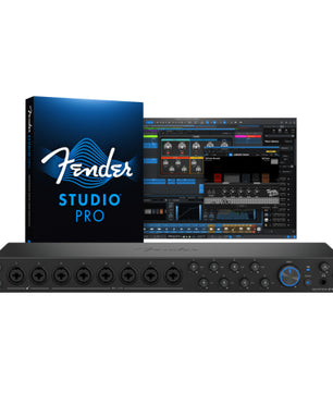 Fender Quantum LT 16 | 16x8 USB-C Audio Interface | 8 MAX-HD Mic Preamps