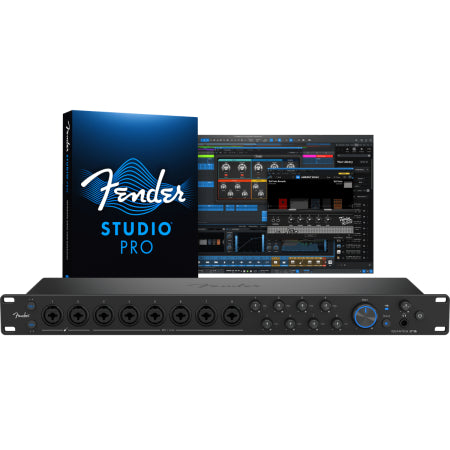 Fender Quantum LT 16 | 16x8 USB-C Audio Interface | 8 MAX-HD Mic Preamps