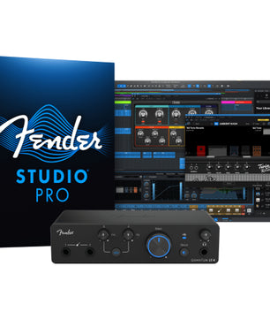 Fender Quantum LT 4 | 4x2 USB-C Interface | Dual 75dB MAX-HD Preamps with Loopback