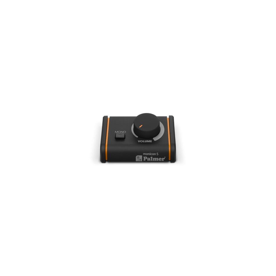 Palmer Monicon S G2 | Passive Volume Controller with Mono Switch | Compact RCA In/Out for Studio Use