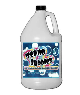 Froggys Fog TB-BL-1 | Tekno Bubbles Blue UV Reactive Bubble Fluid 1 Gallon