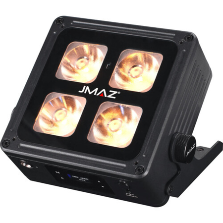 JMAZ Mad Par 4IP 6-Pack | 6x 60W RGBAW+UV, IP65 Uplights | Battery Uplight Kit with Flight Case