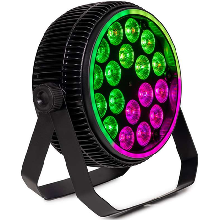 ColorKey Halo Par HEX 18P | 18x10W RGBWA+UV LEDs | 6-Zone Pixel Wash with 34-Zone Halo