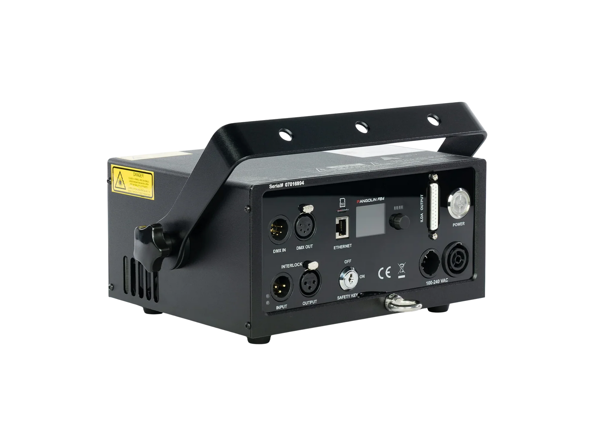 Pangolin RAW 3 FB4 | 3W Full-Color Laser with FB4 | DMX, ArtNET, ILDA Control