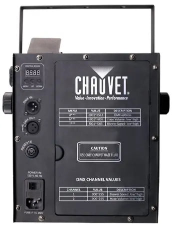 Chauvet DJ Hurricane Haze 2D | Water-Based Haze Machine