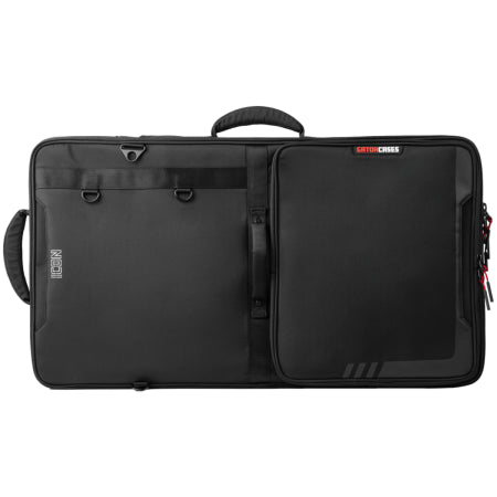 Gator G-ICONDJ-LG-BP | Large DJ Controller Backpack Bag | Semi-Rigid Travel Protection