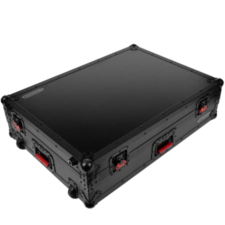 Gator G-ONYX-PRIME4 | Flight Case for Denon DJ Prime 4 | Rolling Case with EVA Foam