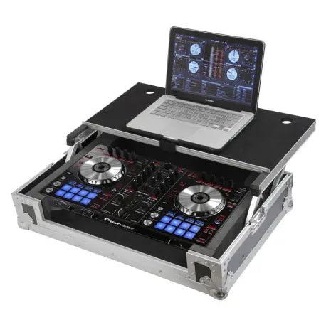 Gator G-TOUR DSPUNICNTLB | Universal DJ Controller Flight Case with Sliding Laptop Platform