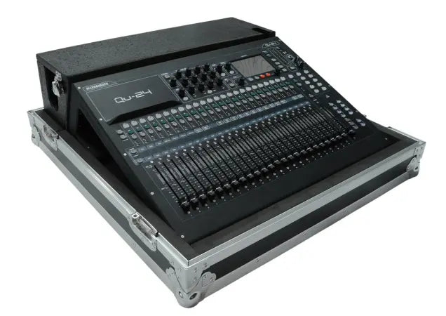 Gator G-TOURQU24 | ATA Flight Case for Allen & Heath QU24 Mixer with Doghouse