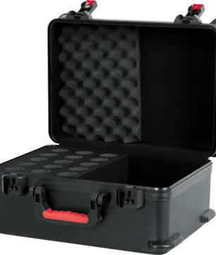Gator GTSA-MIC15 | ATA TSA Microphone Case for 15 Wired Mics