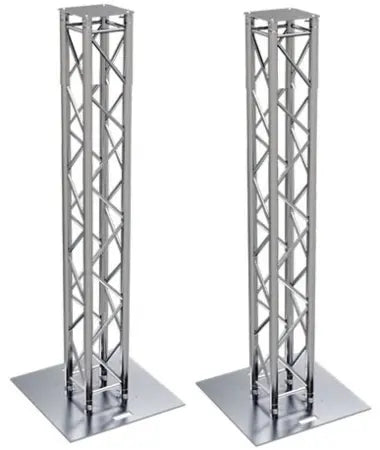 Global Truss 6.4ft Large Base Totem Kit | (2) F34 Truss with Oversized 30in Aluminum Base Plates