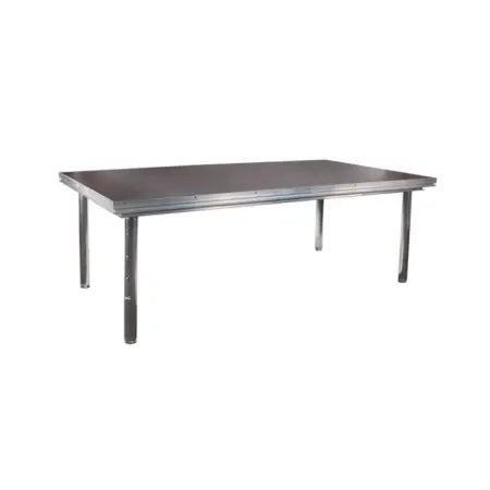 Global Truss GT-STAGE ADJUST | 1M x 2M Slip Proof Stage Deck | Adjustable Height Aluminum Stage Platform
