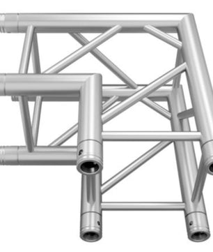 Global Truss SQ-4121 | 2-Way 90° Corner for F34 Truss | 2in Tubing with 2mm Walls