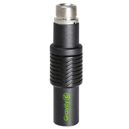 Gravity Stands GMSQC1B | Quick Coupler for Mic Clips & Boom Arms | Fast Swap with Secure Locking