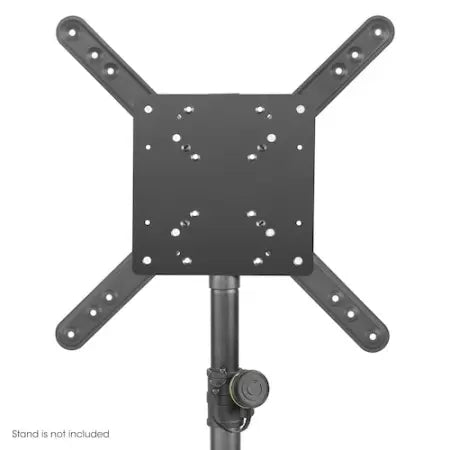 Gravity Stands GSAVESA1 | Universal TV Mount for Speaker Poles | Fits 75x75 to 400x400 Patterns