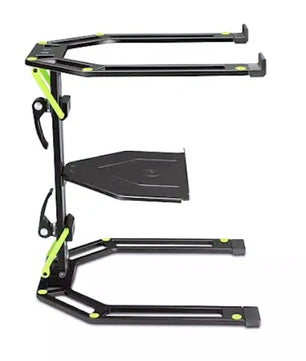 Gravity Stands LTS01B | Adjustable Laptop Stand for 12–17in | Foldable with Table Clamp & Clipboard
