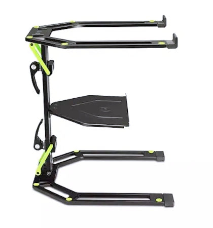 Gravity Stands LTS01B | Adjustable Laptop Stand for 12–17in | Foldable with Table Clamp & Clipboard